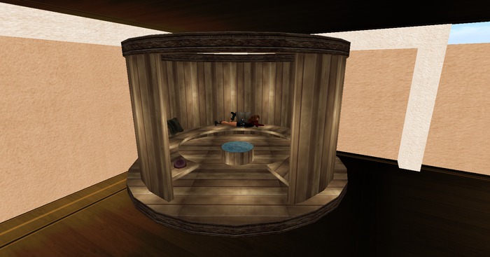 Sauna  with menu cuddles & Hugs ( Box )