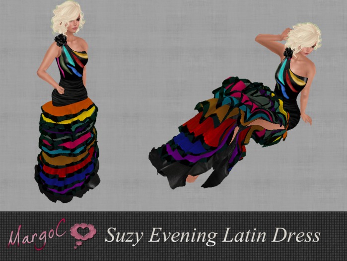 Suzy Evening  Latin Dress - MargoC