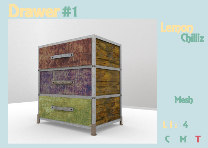 Drawer (Mesh) [Lemon Chilliz]