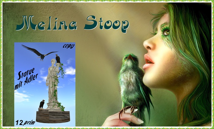 Statue mit Adler (MP)