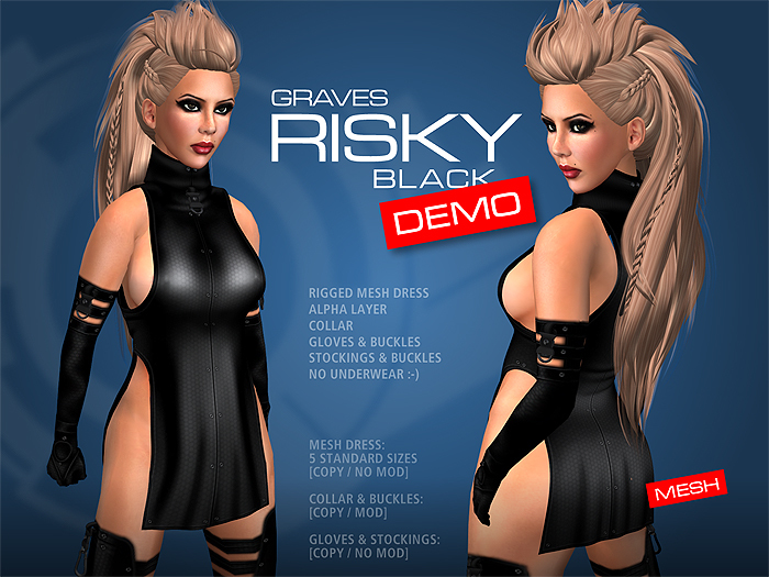 GRAVES Risky - Dress DEMO (5 sizes)