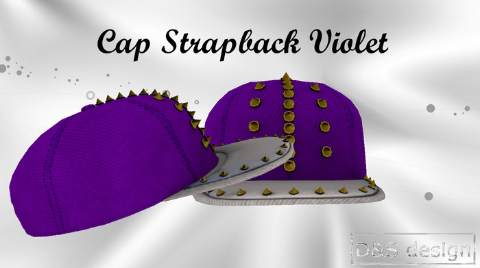 D&S design Cap Strapback violet