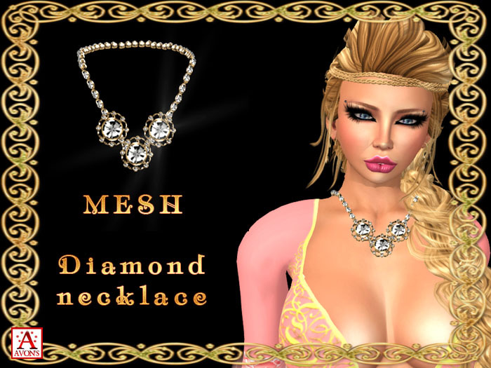 .:AVON'S:. Diamond necklace - Mesh