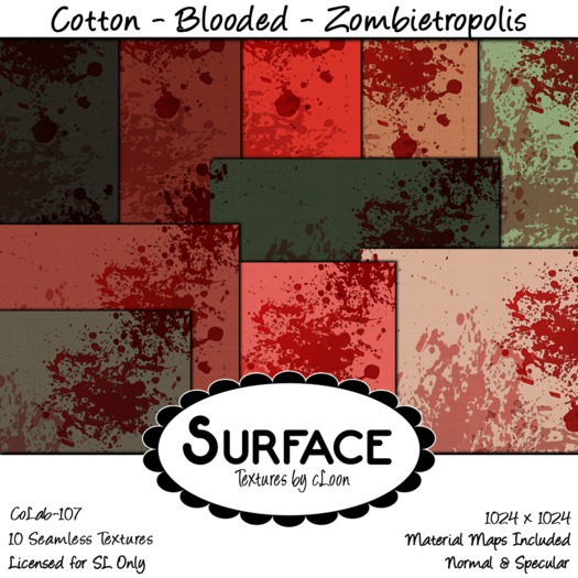 Surface - Cotton - Blooded - Zombietropolis