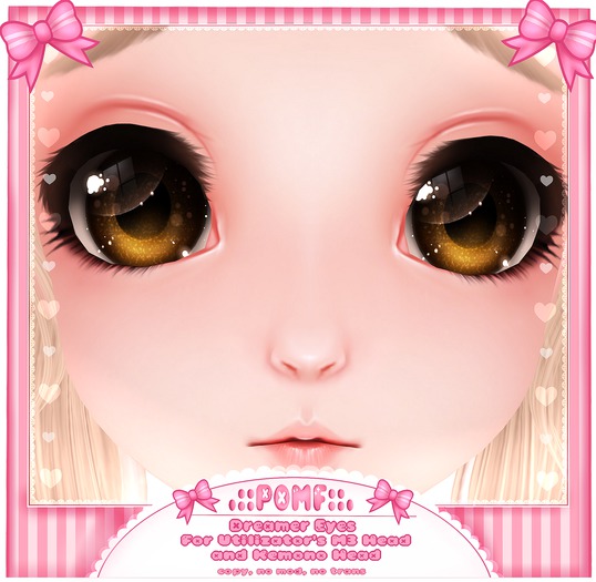 .:: POMF ::. M3 Head/Kemono Head - Dreamer Eyes (READ DESCRIPTION)