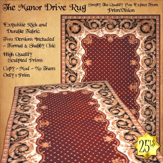 *PV* The Manor Drive Rug