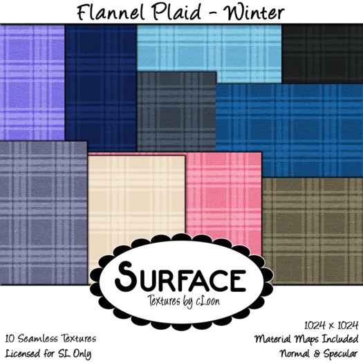Surface - Flannel Plaid - Winter