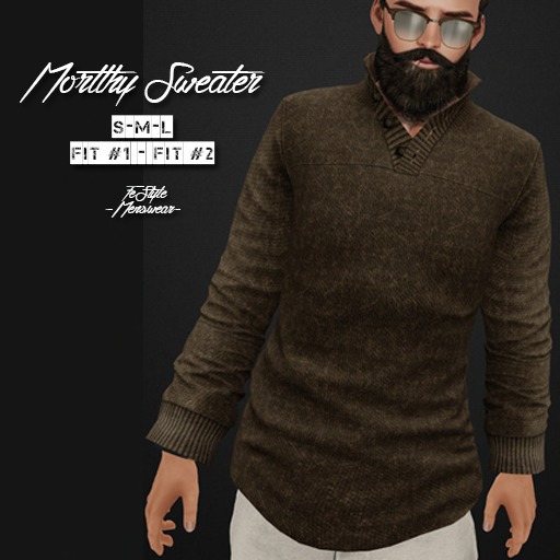 {Fe Style} Mortthy Sweater - Brown
