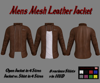 Leather Jacket Light Brown