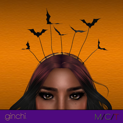 .ginchi. Batty Headband - orange