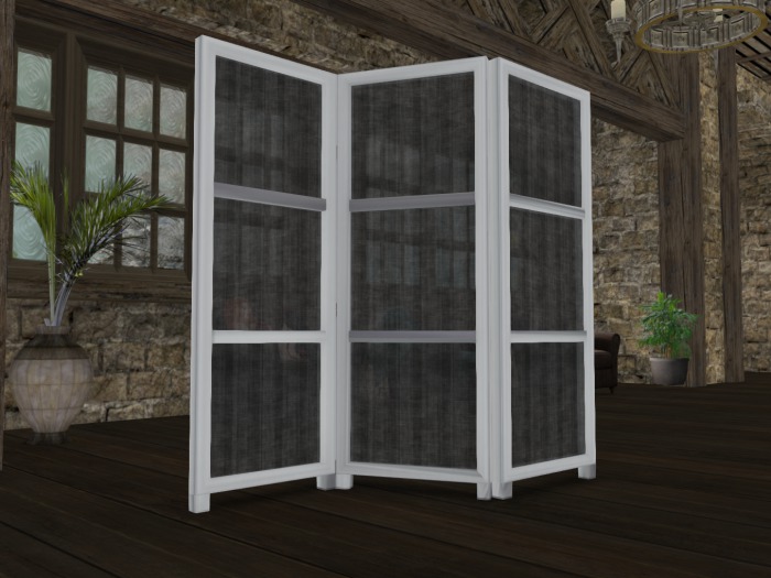 *BP* Shabby Chic Dressing Screen