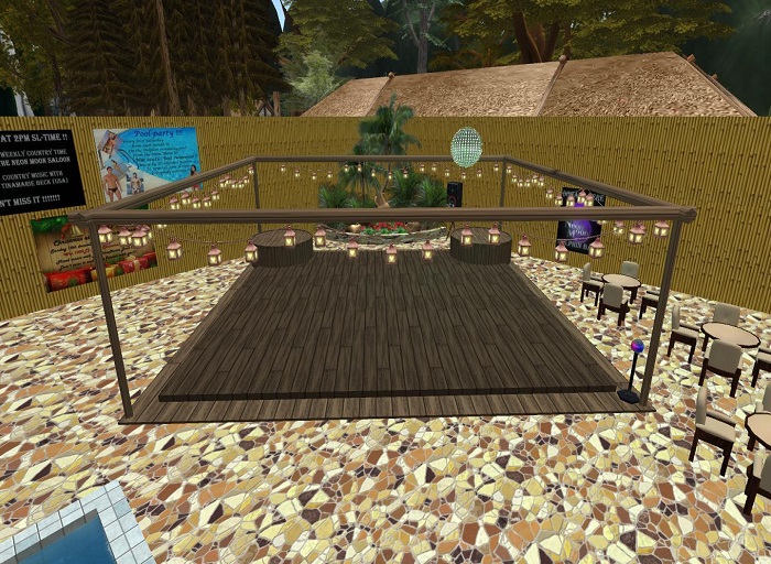 tiki dancefloor