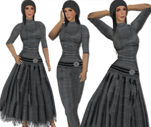 Long Grey Set