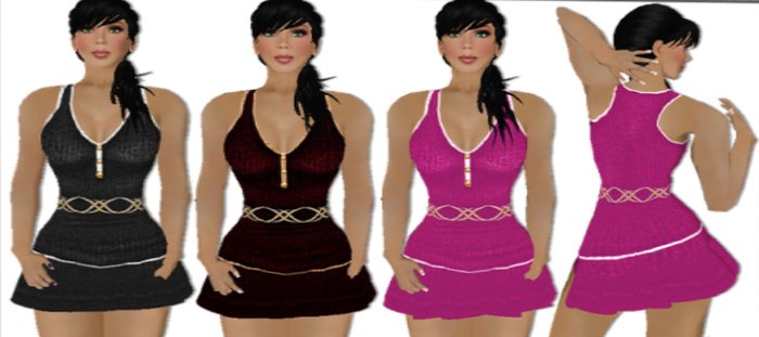 3 Sexy Dresses (Boxed)