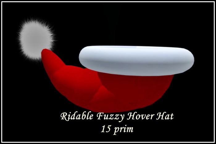 Christmas Fuzzy Hover Hat