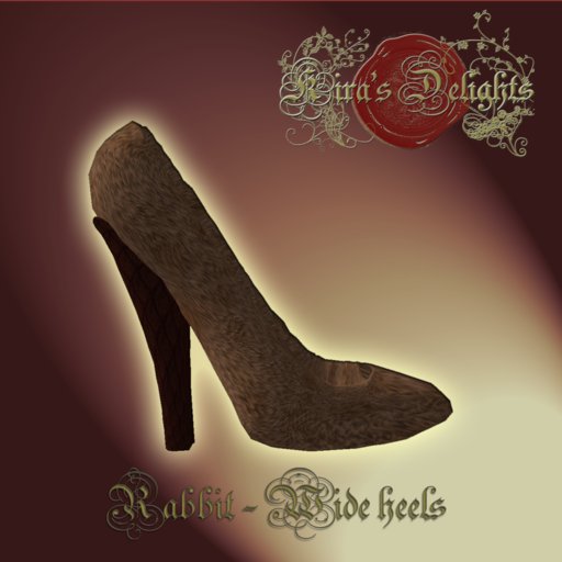 Rabbit Wide Heels