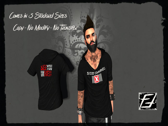 :.:+Freak-Out+:.:Suicide Commando Hoodie *Male*