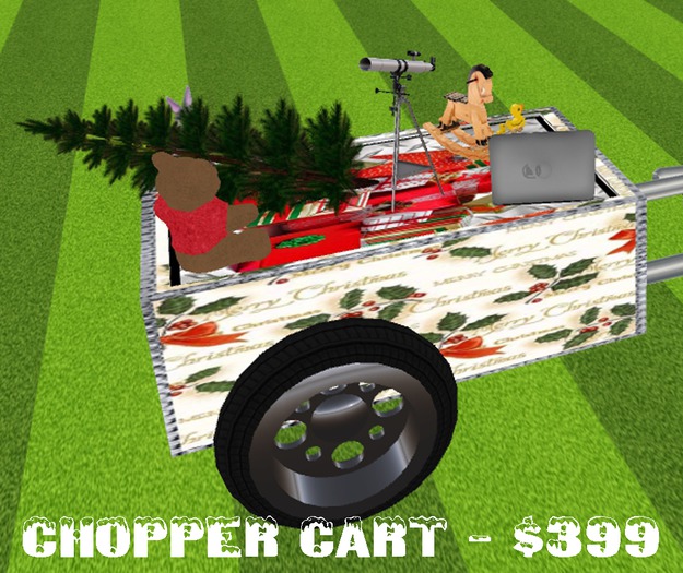 Christmas Chopper Cart