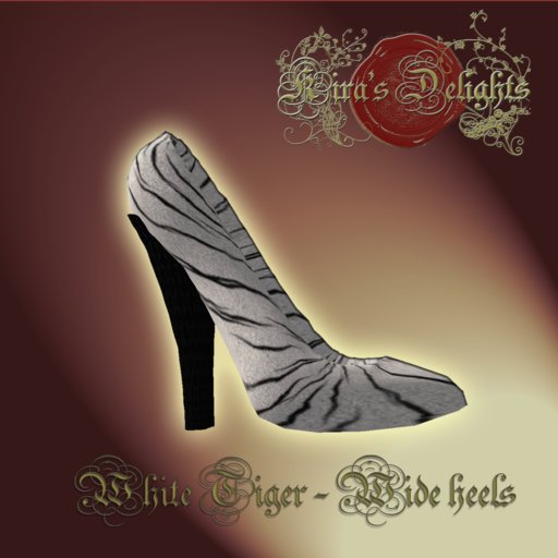 White Tiger Wide Heels - Demo