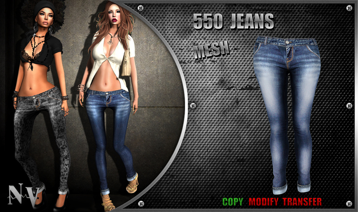 [NV] 550 Jeans -FATPACK-