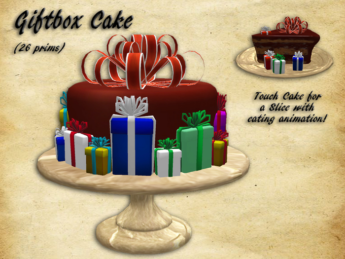 Giftbox Cake