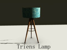 *BP* Triens Lamp - Teal