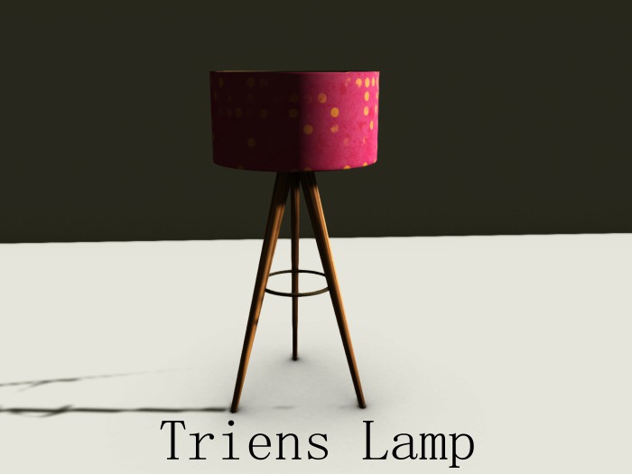 *BP* Triens Lamp - Red