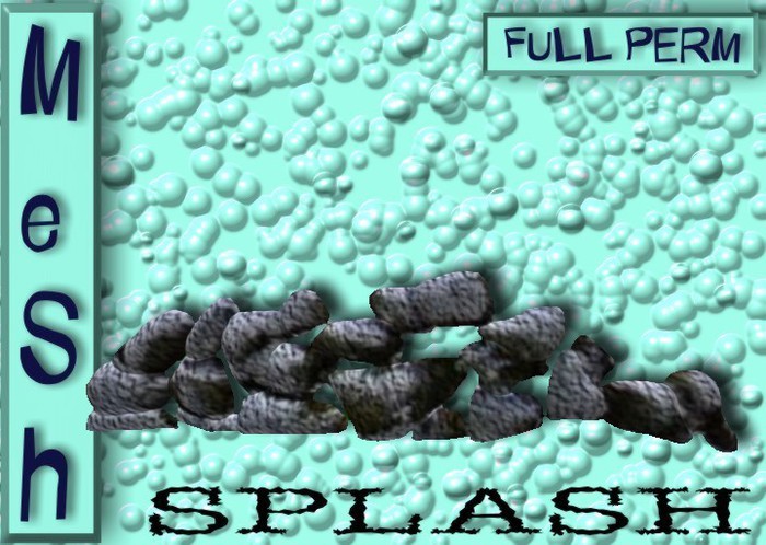 Splash BOX  Mesh Full Perm Light Blue  female Beta 0.5/1
