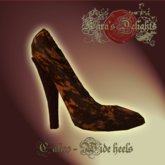 Calico Wide Heels - Demo