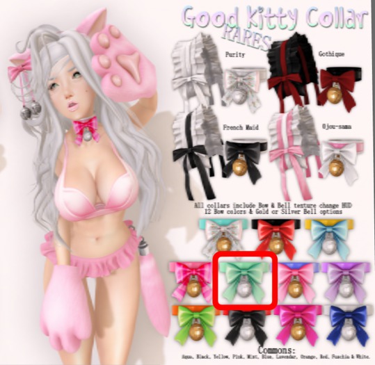 Good Kitty Collar - Mint