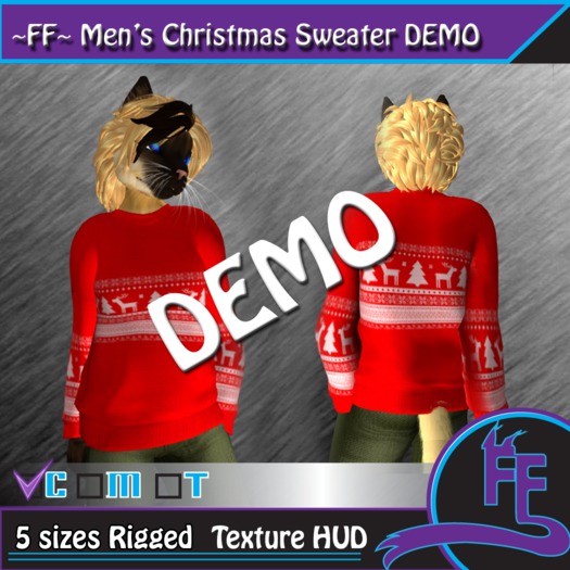 ~FF~ Men's Christmas Sweater DEMO