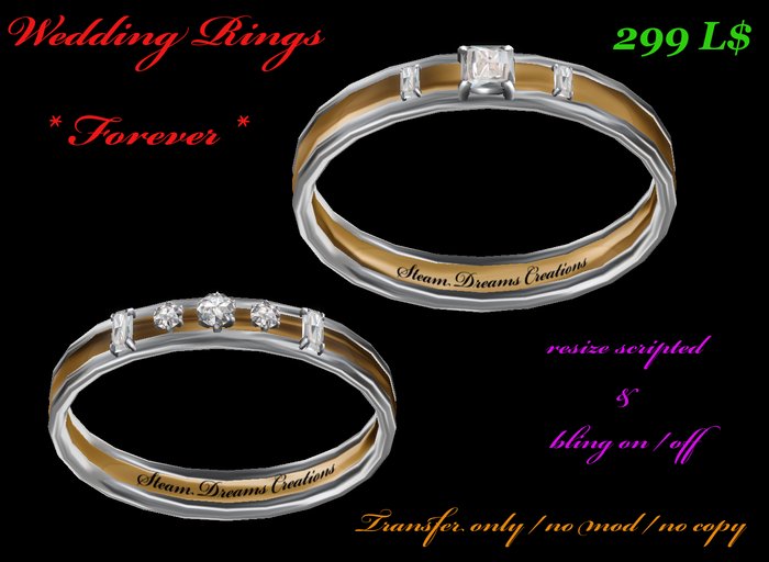 Wedding Rings * Forever * Eheringe