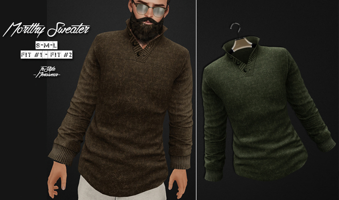 {Fe Style} Mortthy Sweater - Green
