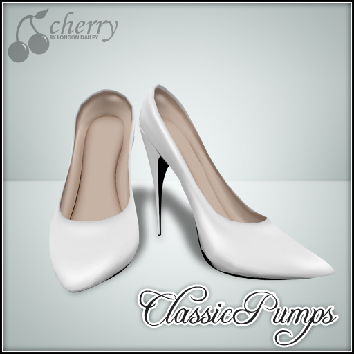 {Cherry} Classic Pumps - ivory