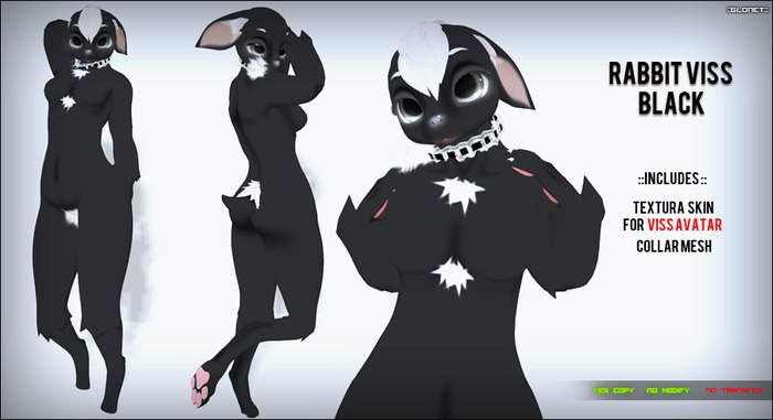 ::Glonet:: Rabbit Viss black