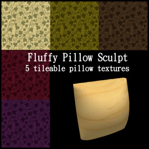 *Saffron* Fluffy Pillow Set
