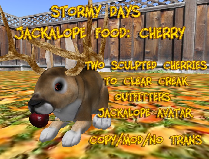 SD's Jackalope Food - Apples