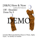 [H&N]Off Shoulder Dress No 3 Demo