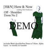 [H&N]Off Shoulder Dress No 2 Demo
