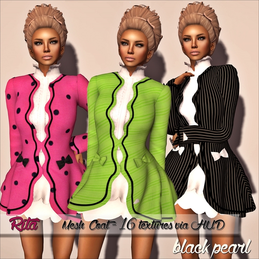 BPearl Rita Mesh Coat DEMO