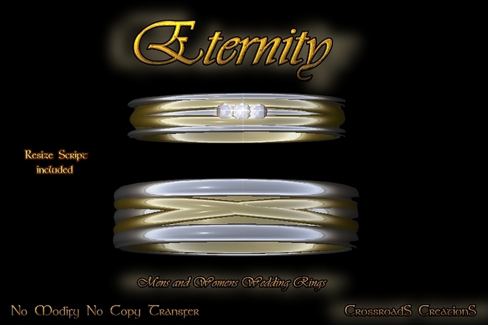 Wedding Rings~Eternity Wedding Rings boxed