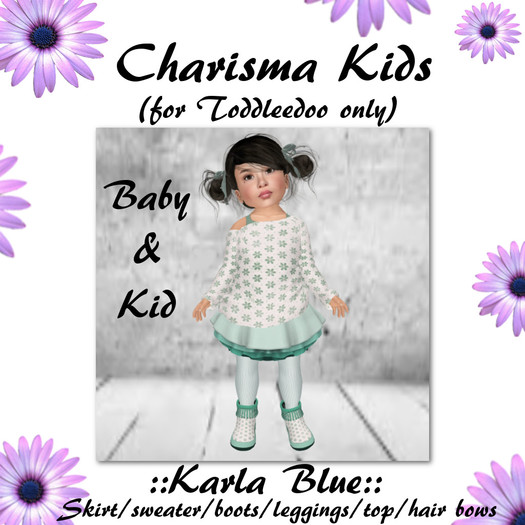~CK~ Toddleedoo B+K ::Karla Blue:: Outfit BOXED