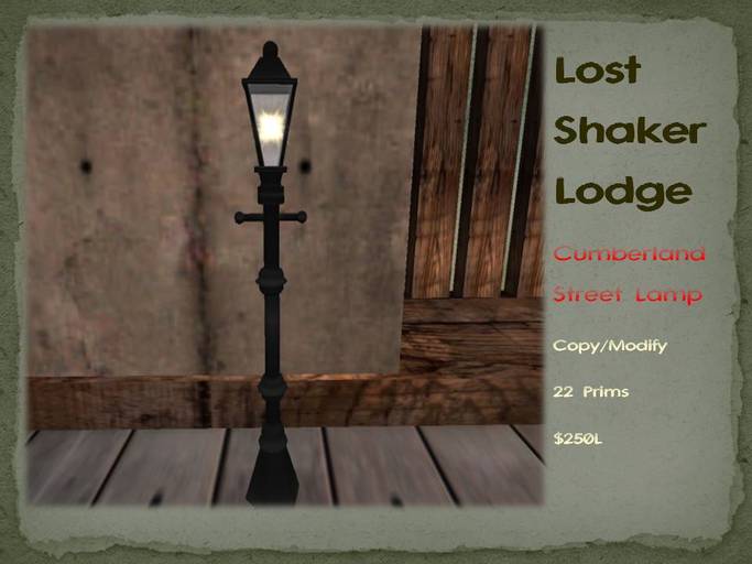 LS Cumberland Street Lamp