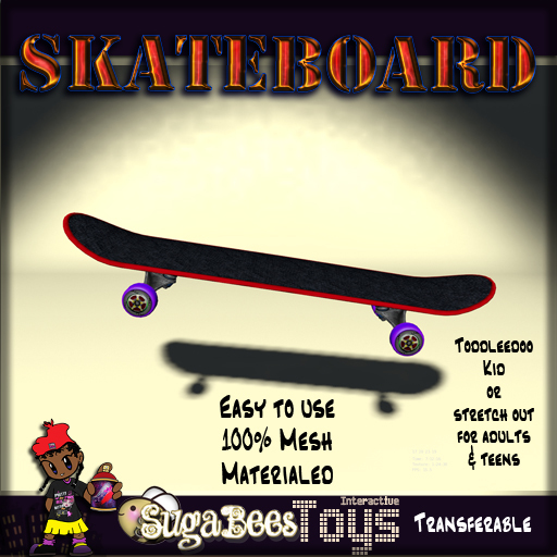 [SugaBees] Skateboard - Orange