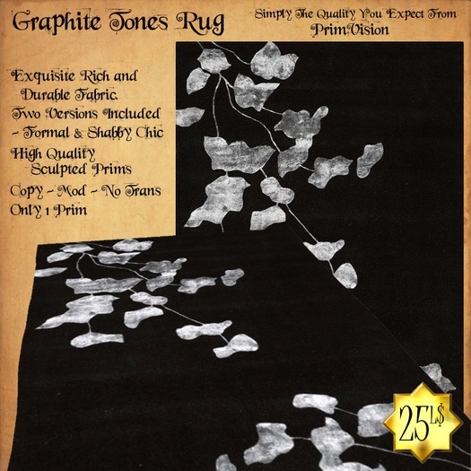 *PV* Graphite Tones Rug