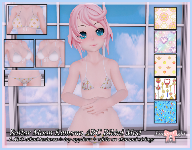 Lamp*Light - Sailor Moon Bikini Kemono