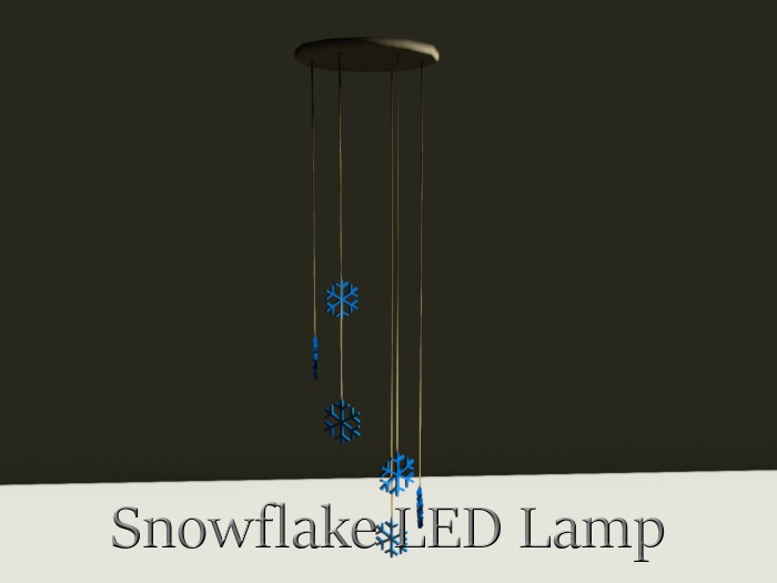 *BP* Snowflake LED Lamp