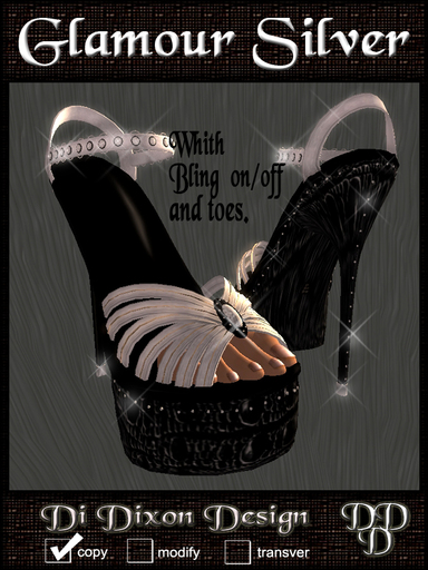 Stletto Glamour silver.......