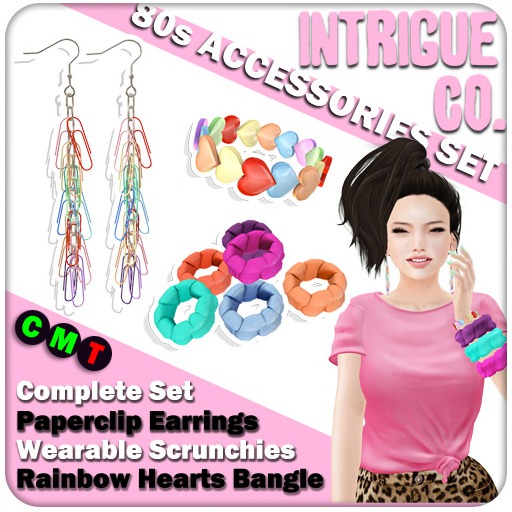 Intrigue Co. - 80s Accessories Set