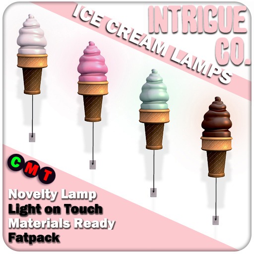 Intrigue Co. - Ice Cream Lamps: Fatpack